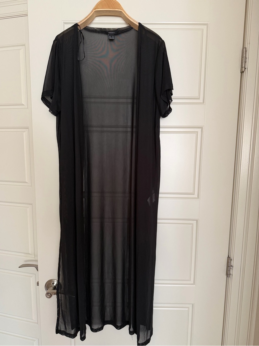Sheer Black Bathing Suit Coverup • Size XS • New no Tags☀️